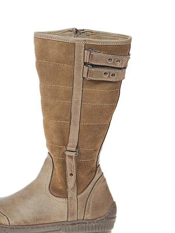 1503 Cherei Winter Boots-Brown
