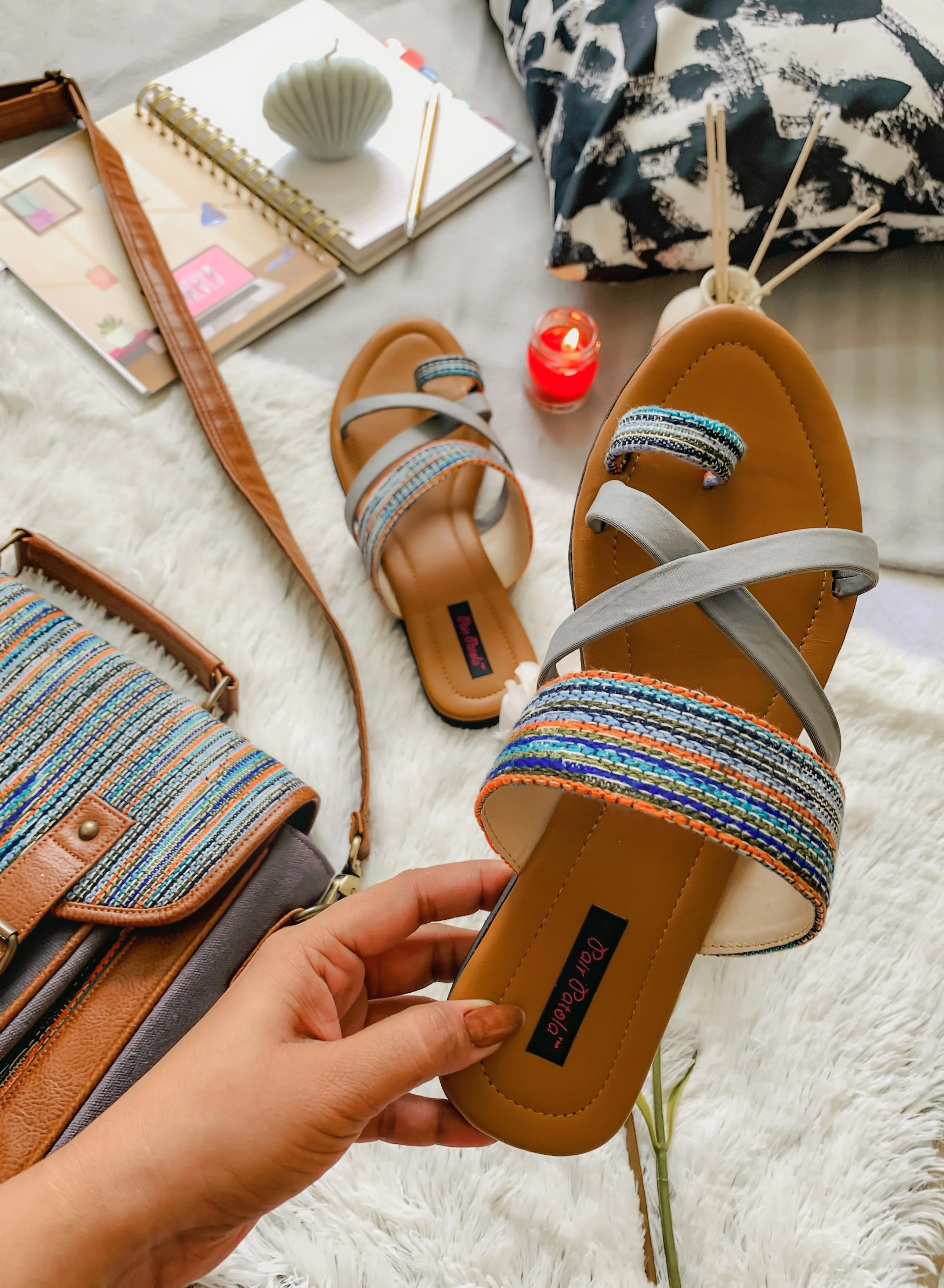 Alluring Strings Slip Ons