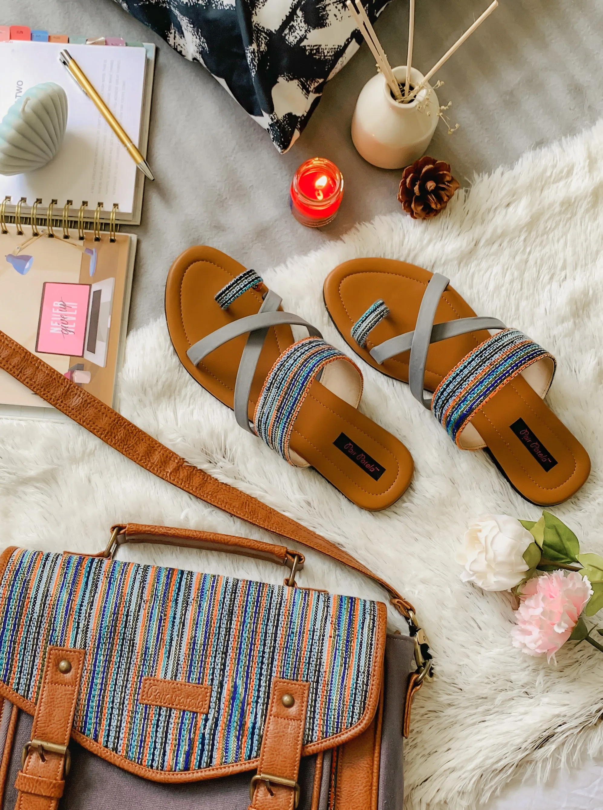 Alluring Strings Slip Ons