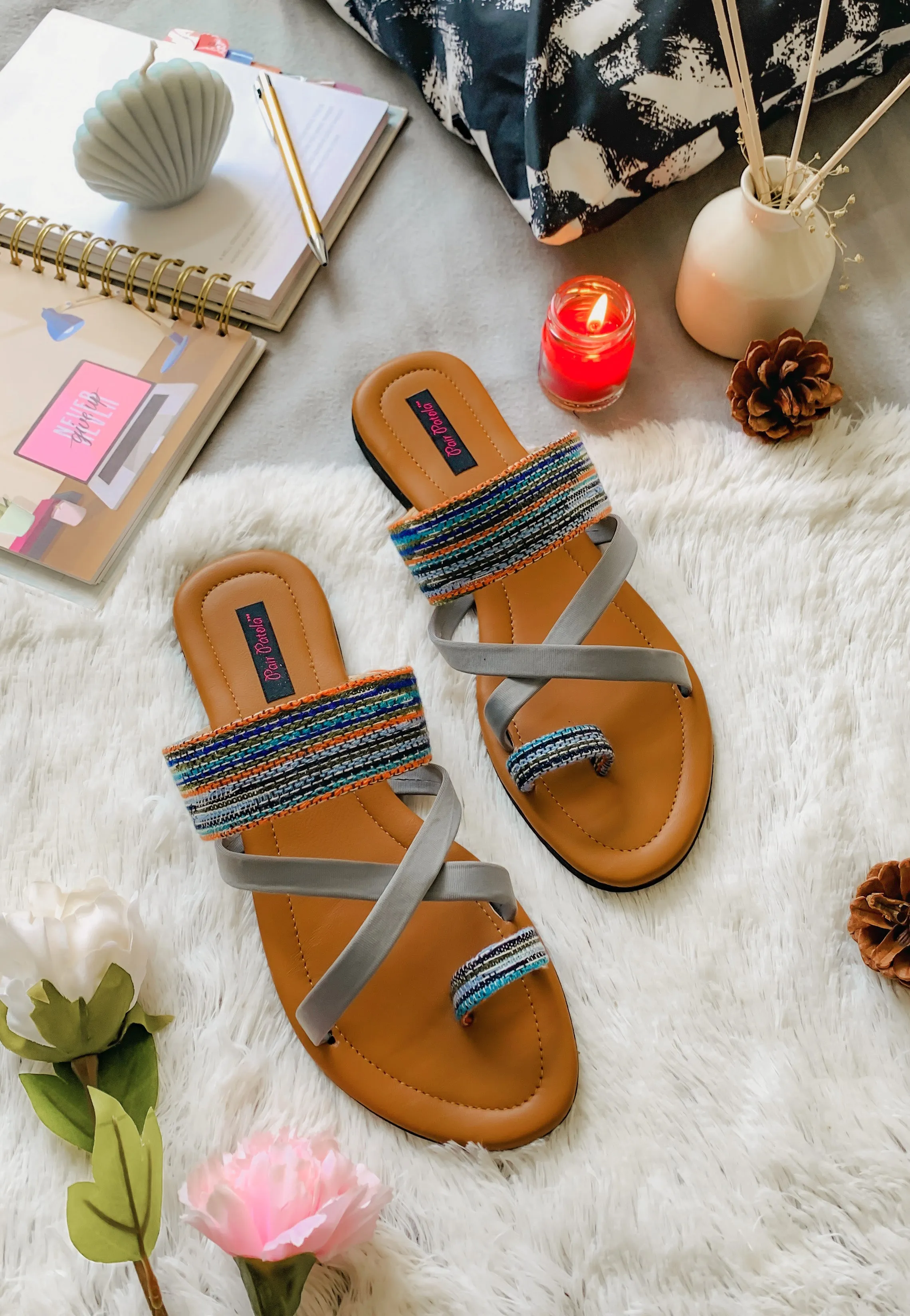 Alluring Strings Slip Ons