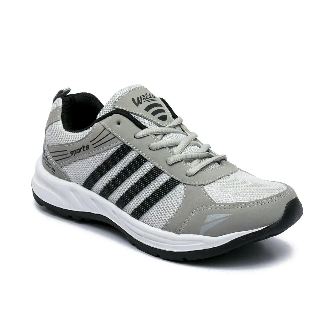 ASIAN Men's Wonder-13 Sports Running Shoes Grey 8 UK