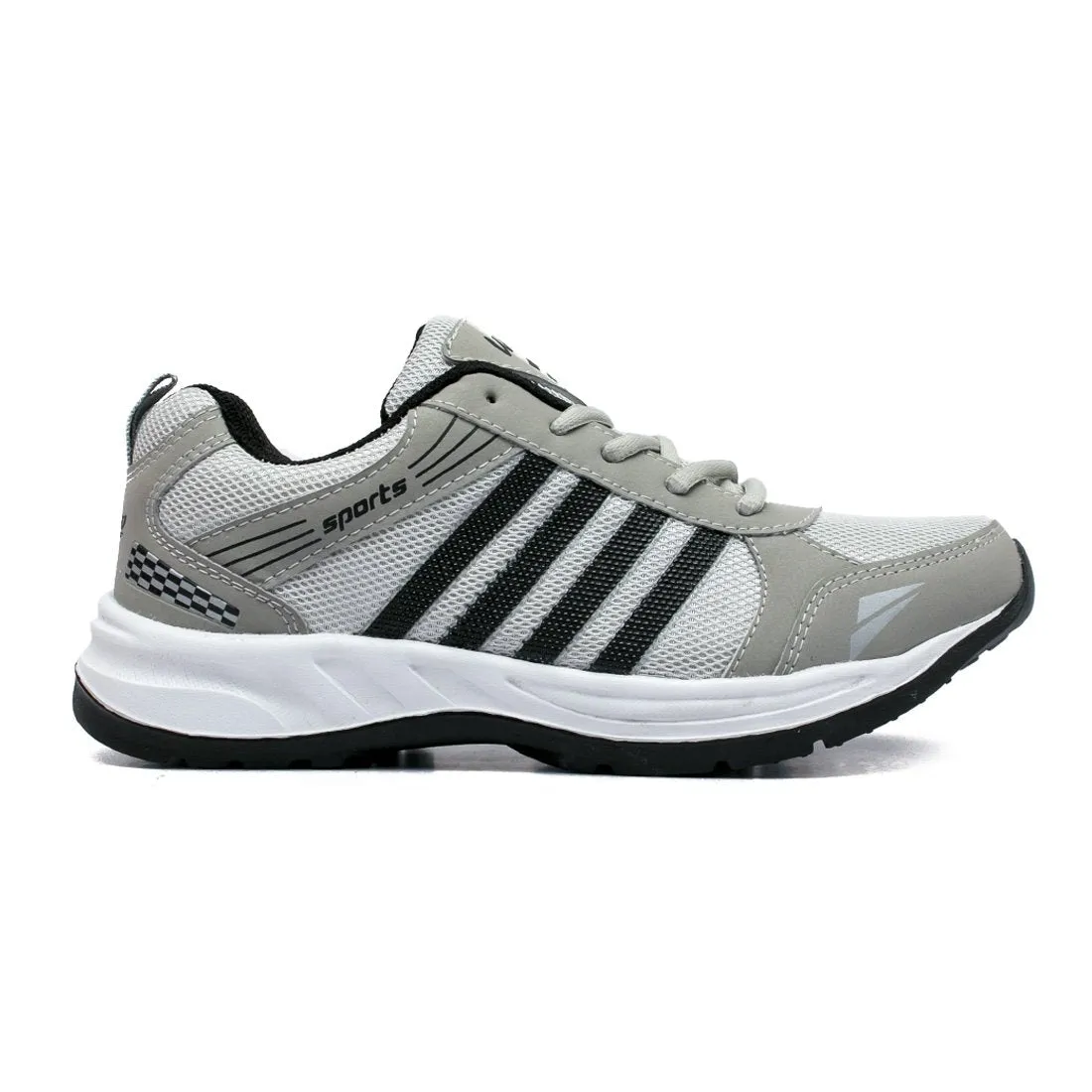 ASIAN Men's Wonder-13 Sports Running Shoes Grey 8 UK