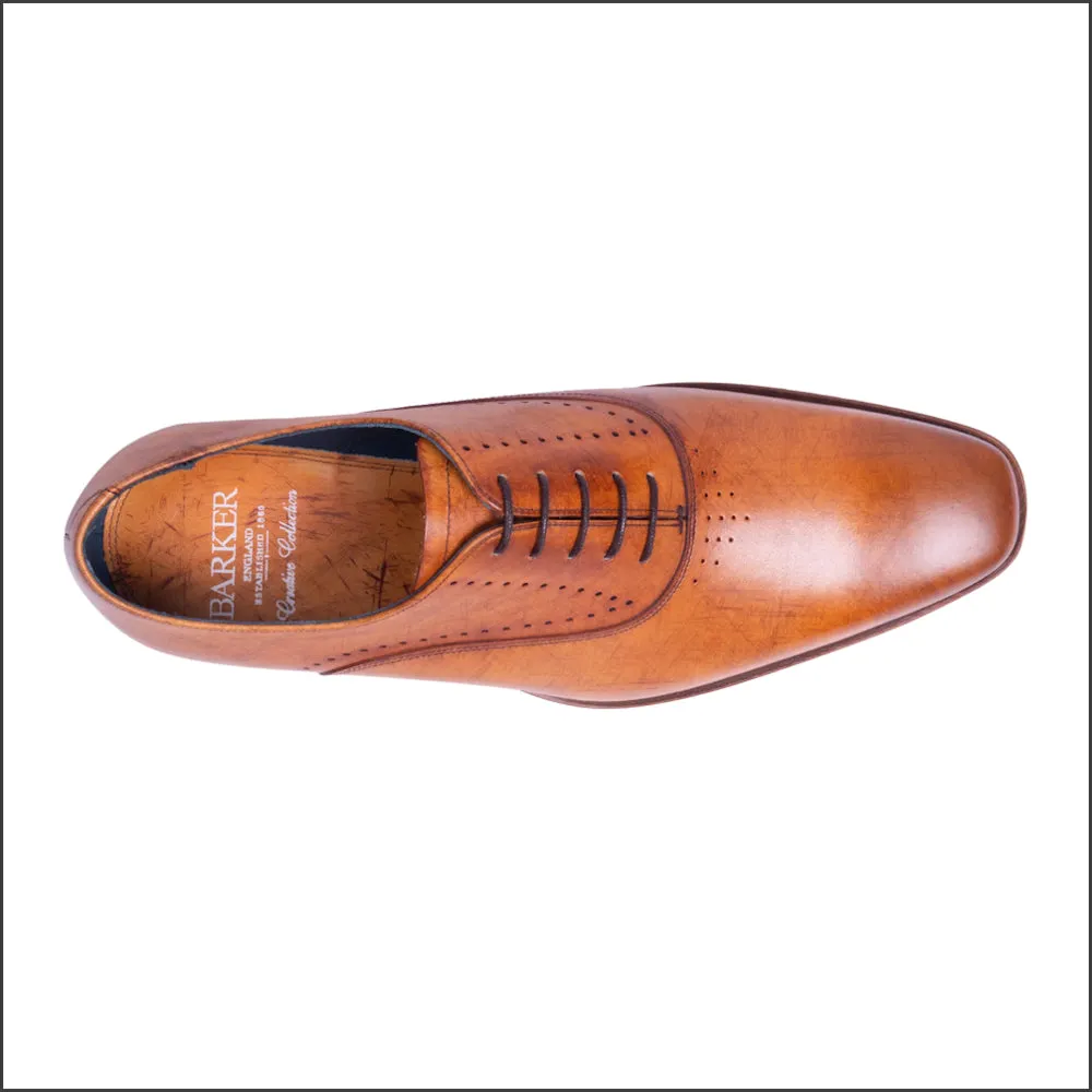 Barker Witney - Cedar Hatch Effect Oxford Brogue@