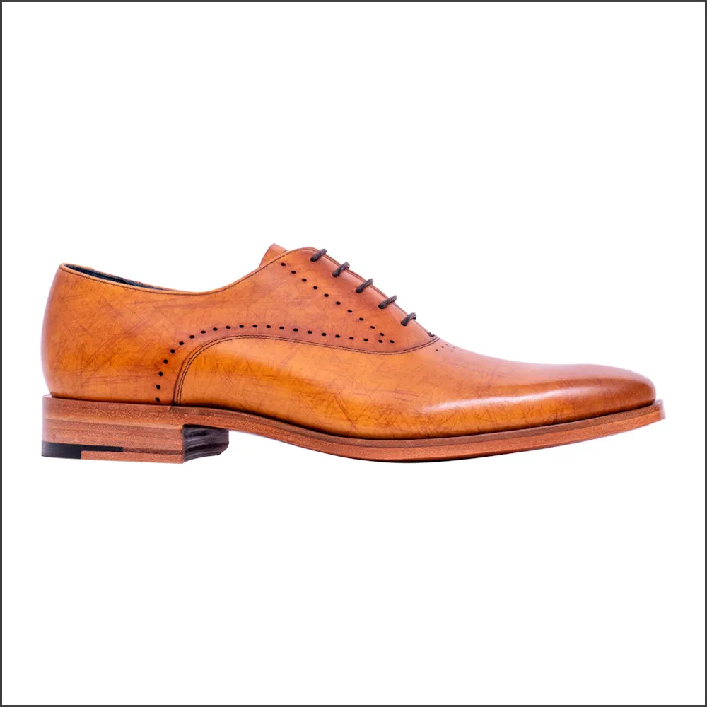 Barker Witney - Cedar Hatch Effect Oxford Brogue@