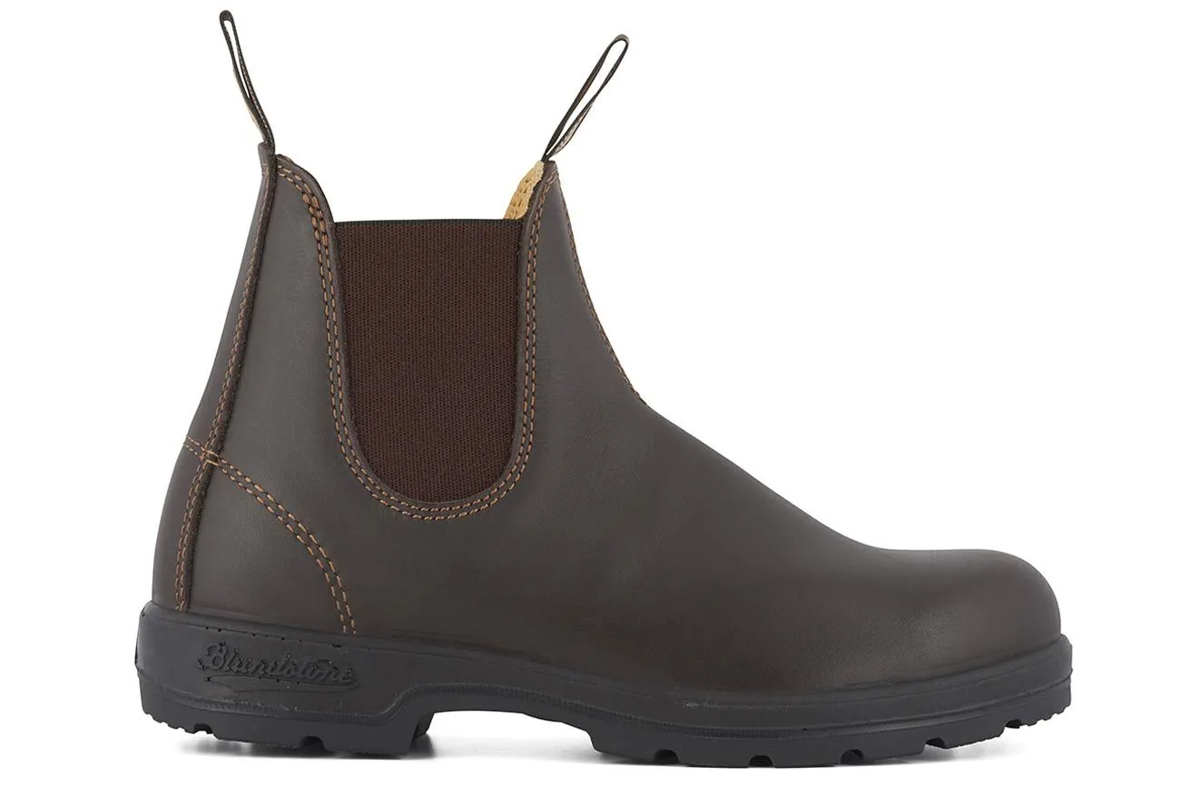 Blundstone Unisex 550 Leather Chelsea Boots Walnut Brown