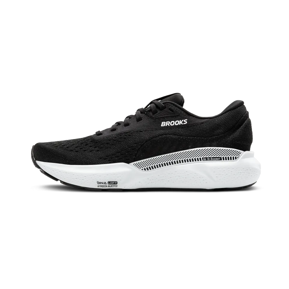 Brooks Men's Adrenaline GTS 24 D Width Black/White