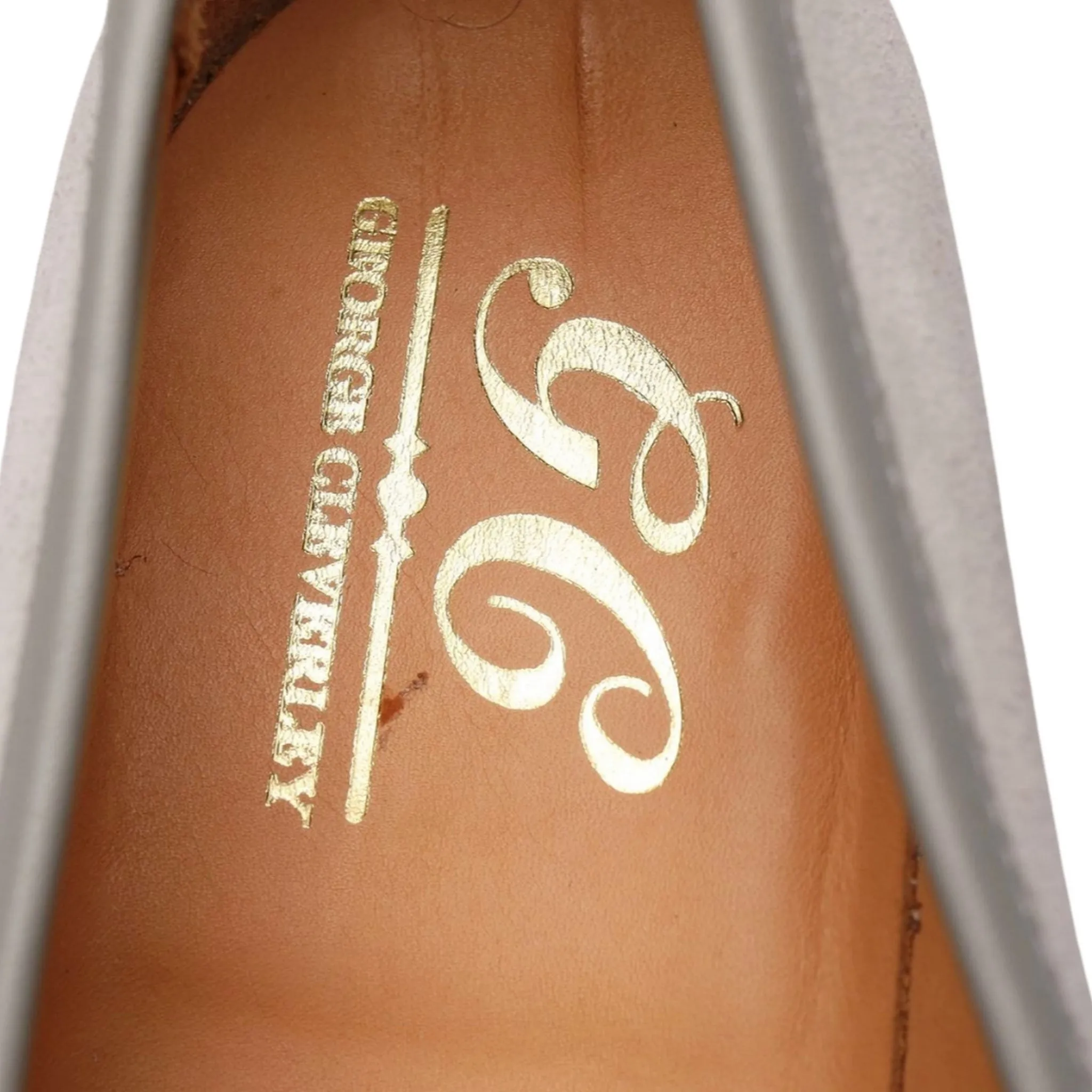'Capri' Light Grey Suede Loafer UK 9.5 E