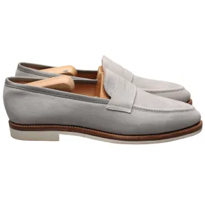 'Capri' Light Grey Suede Loafer UK 9.5 E