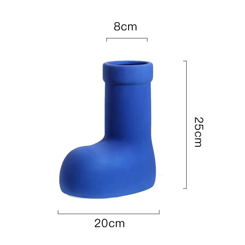 Ceramic Boot Vases