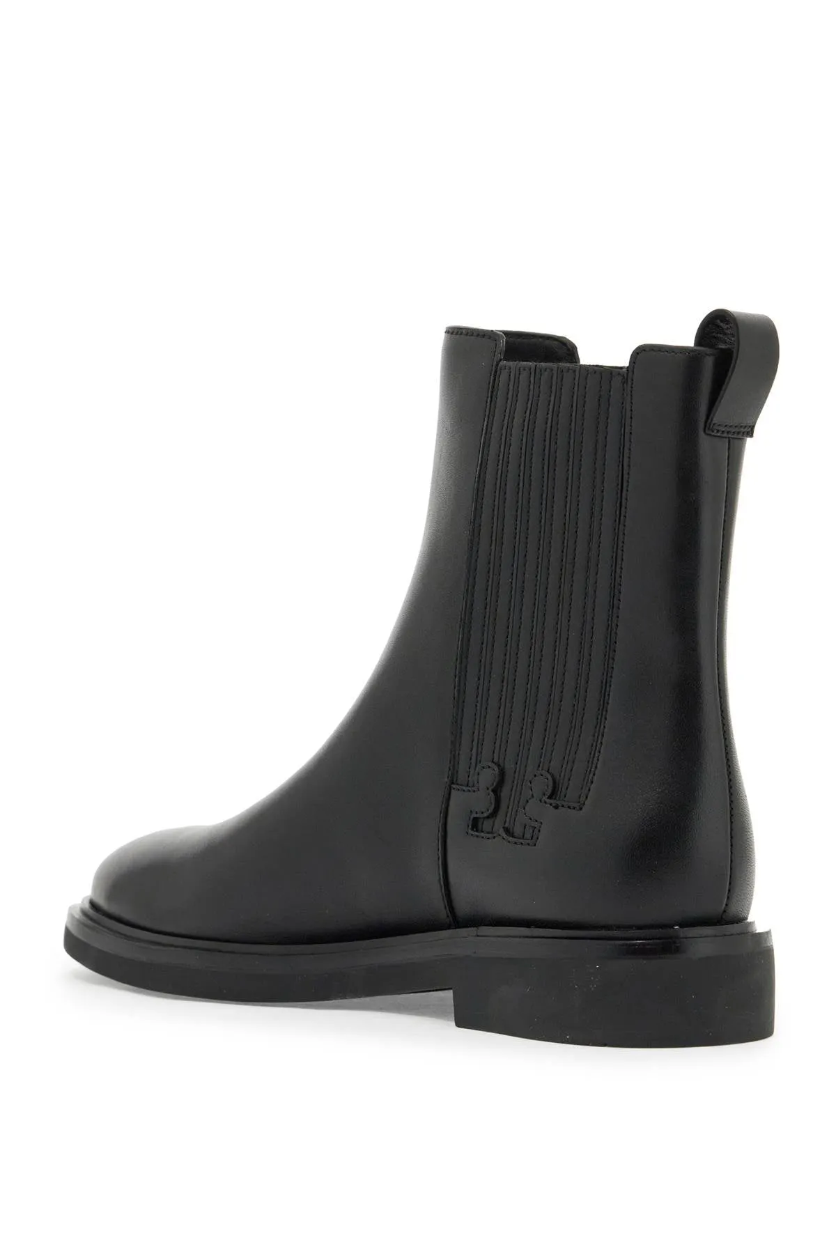 chelsea ankle boots with t-shaped finishes 157534 PERFECT BLACK