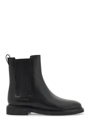 chelsea ankle boots with t-shaped finishes 157534 PERFECT BLACK