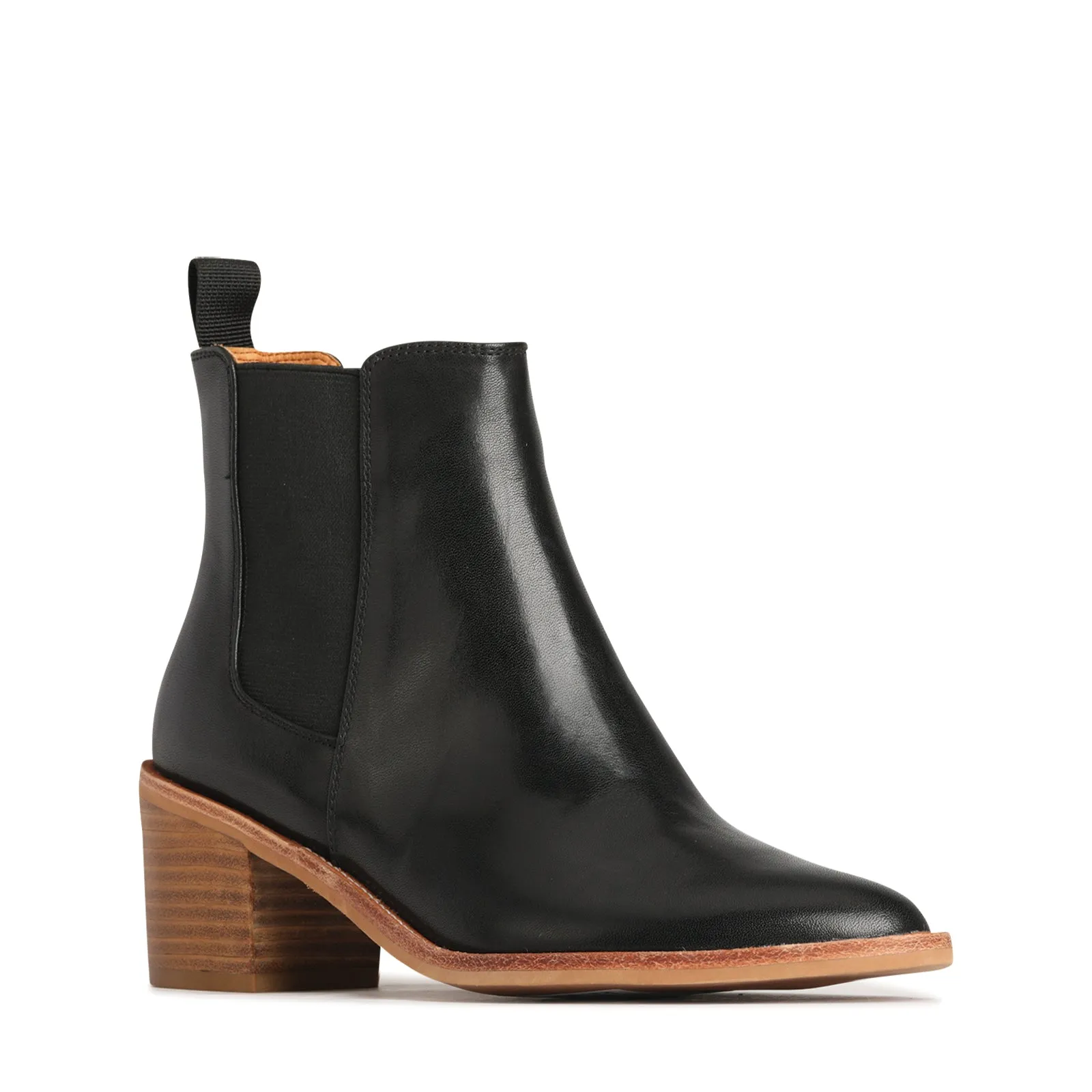 CIARYN LEATHER ANKLE BOOTS