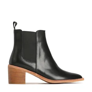 CIARYN LEATHER ANKLE BOOTS