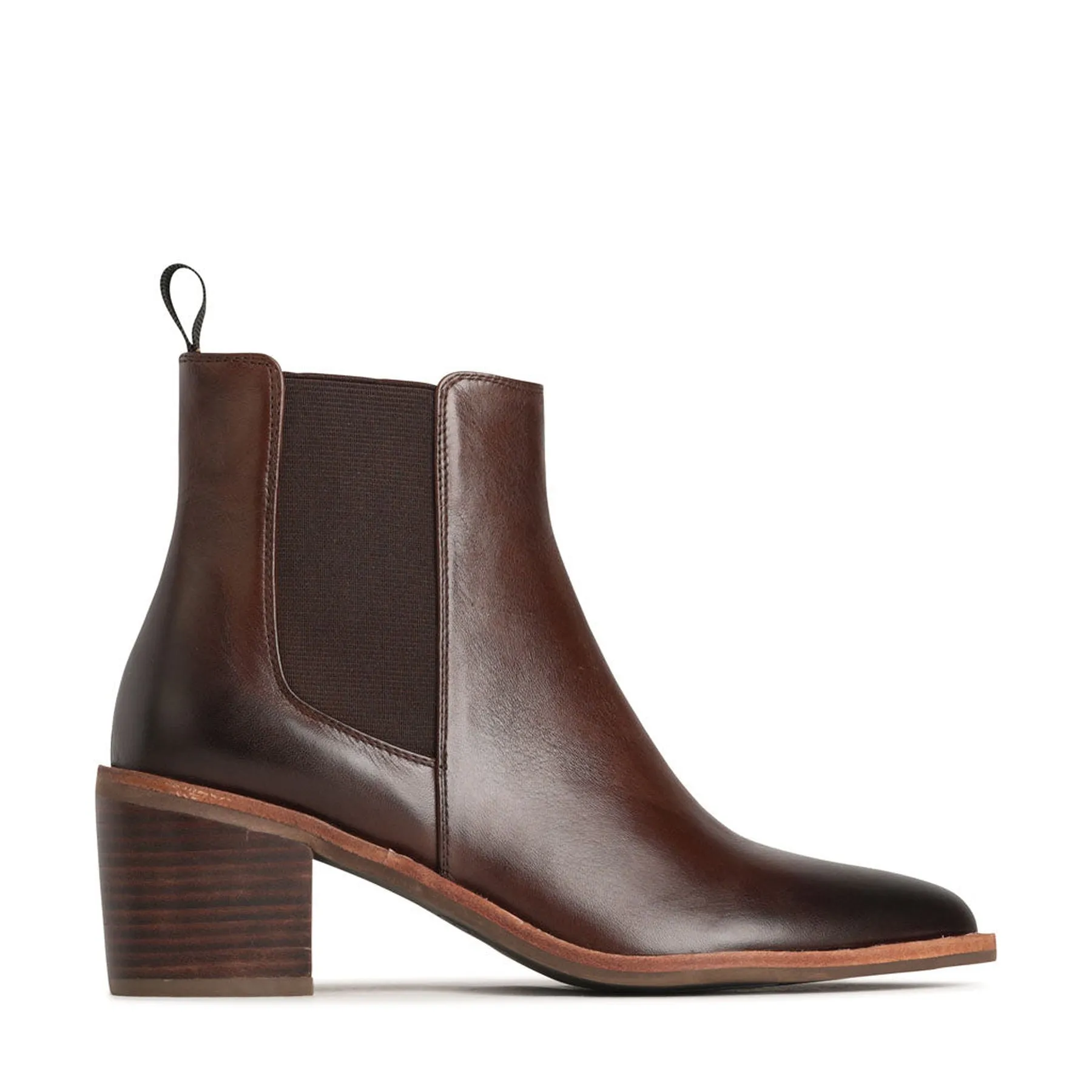CIARYN LEATHER ANKLE BOOTS