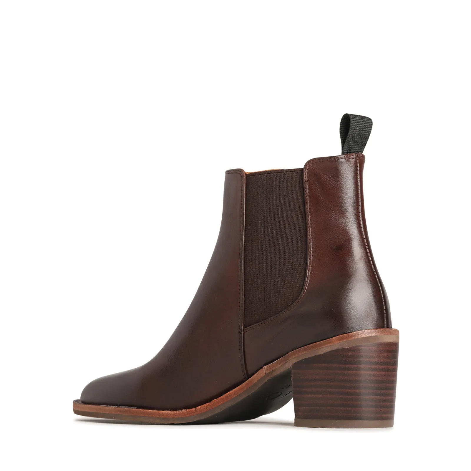 CIARYN LEATHER ANKLE BOOTS