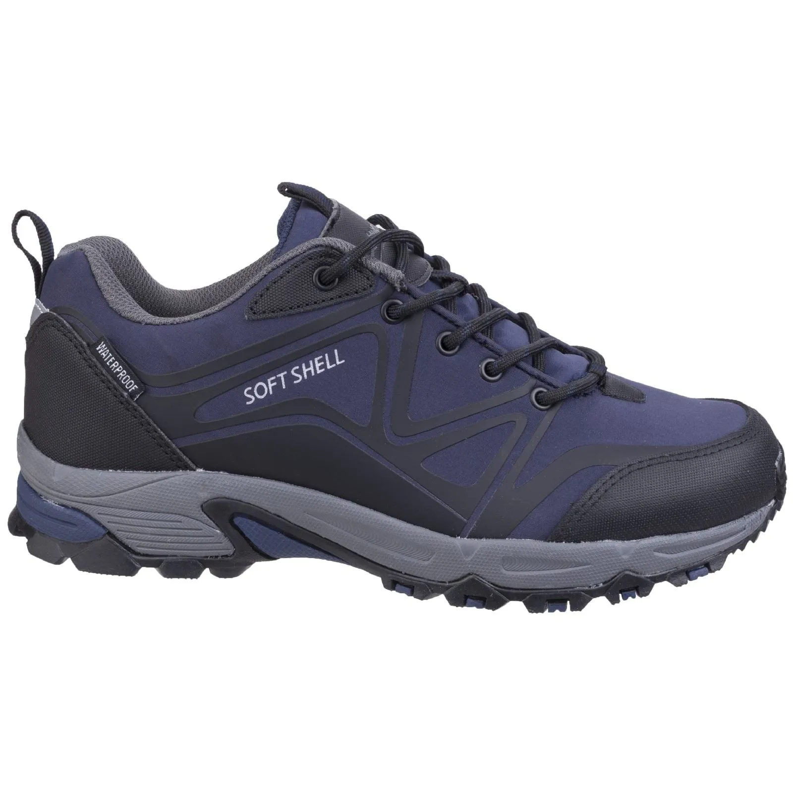 Cotswold Men Hiking Boots - Abbeydale Low Hiker in Blue/Black/Grey, 7-12