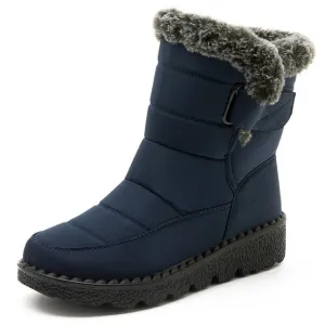 Cuzcare Orthopedic Women Boots Arch Support Warm Waterproof High Top Boots