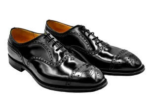 Diplomat Black Polished Binder