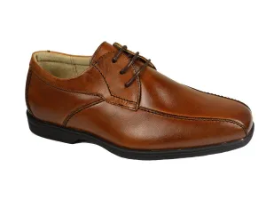 Florsheim 20145 Leather Boy's Dress Shoes - Oxford - Cognac, Leather Lining