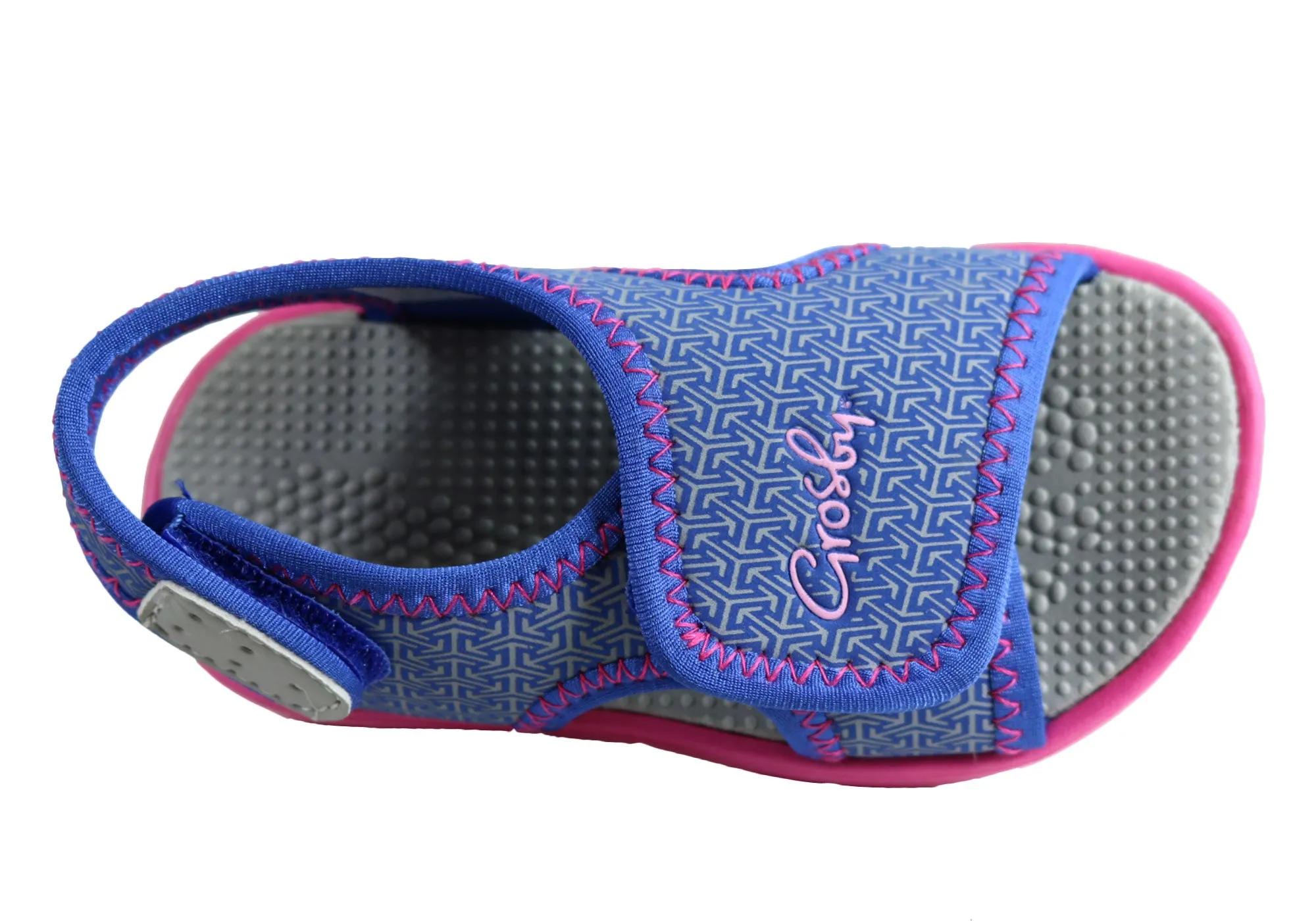 Grosby Chip Infant Toddler Junior Kids Comfortable Adjustable Sandals