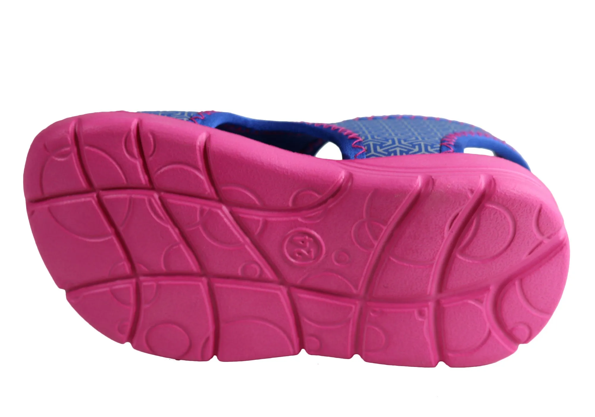 Grosby Chip Infant Toddler Junior Kids Comfortable Adjustable Sandals