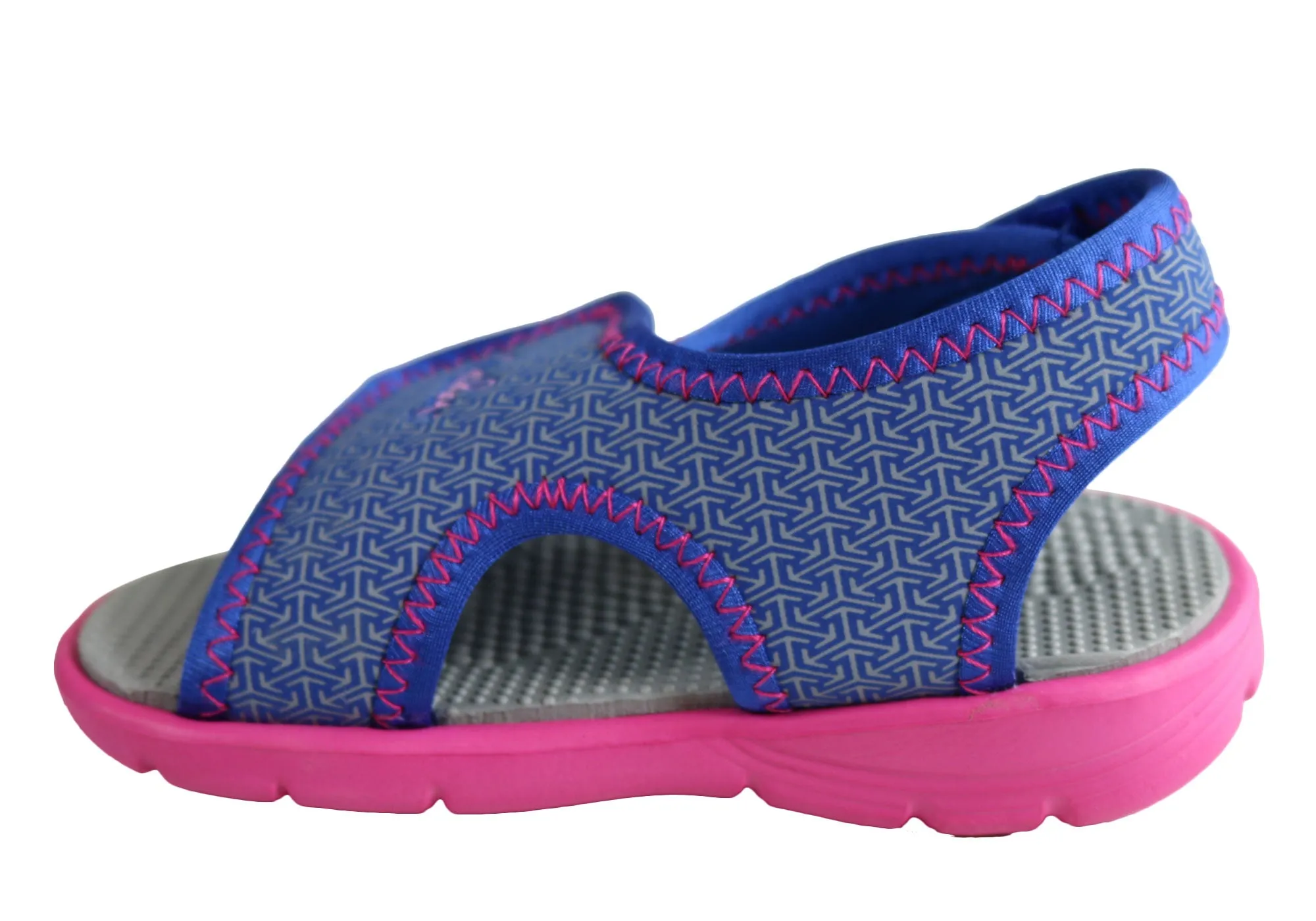 Grosby Chip Infant Toddler Junior Kids Comfortable Adjustable Sandals