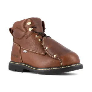 Iron Age Men's Groundbreaker 6" Steel Toe External Work Boot - Brown - IA5017