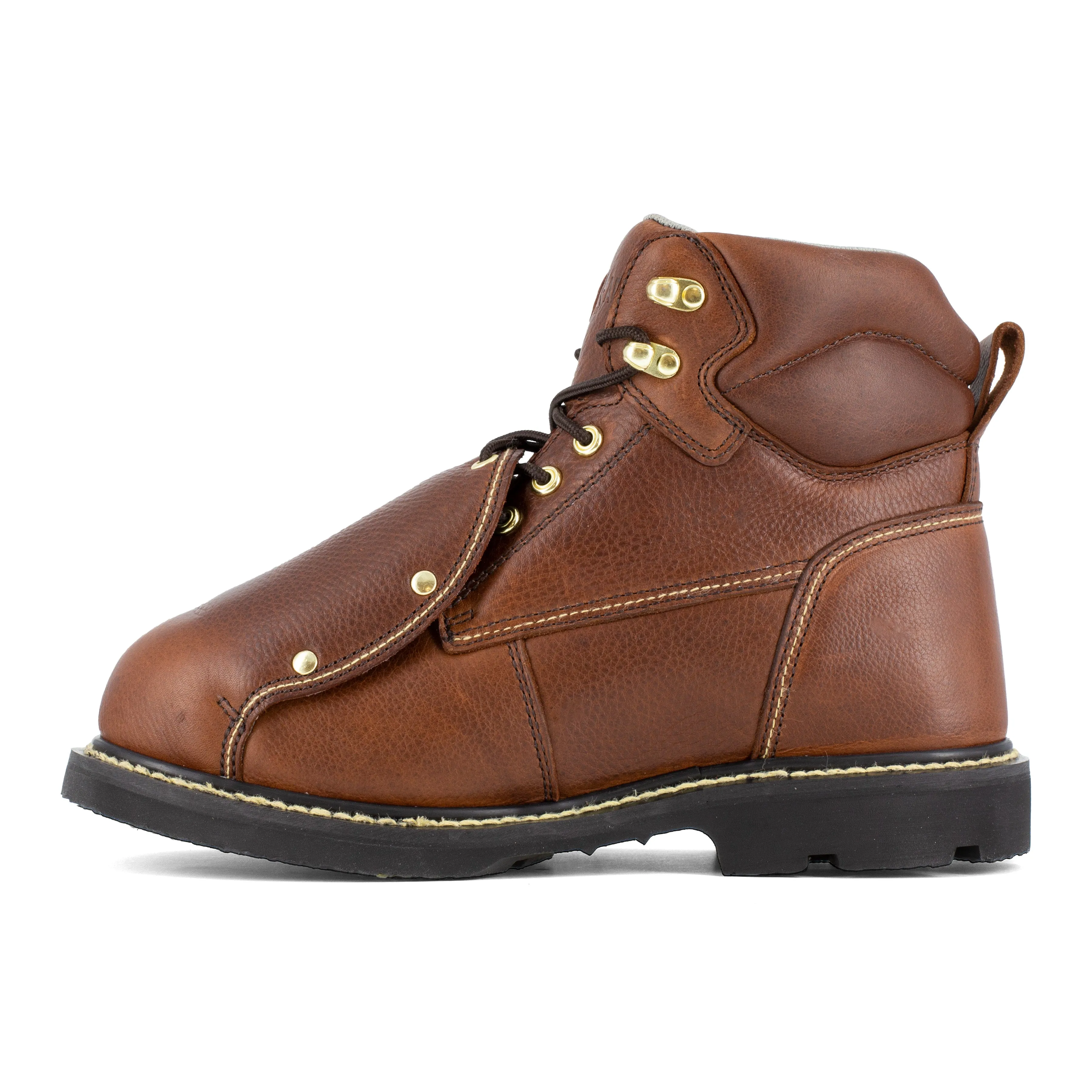Iron Age Men's Groundbreaker 6" Steel Toe External Work Boot - Brown - IA5017