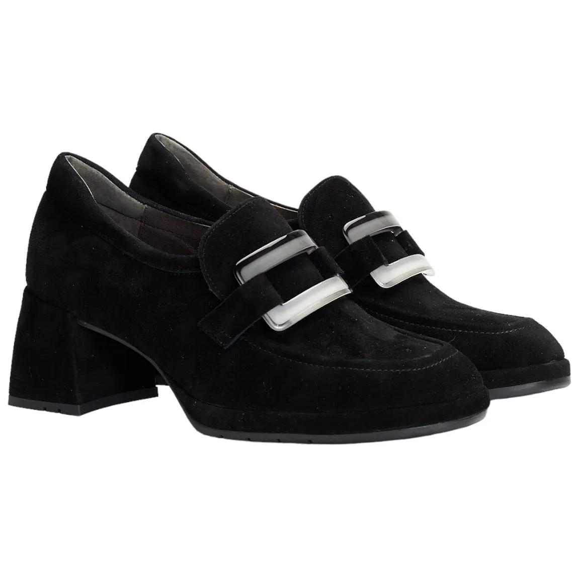 Lina - Black Suede