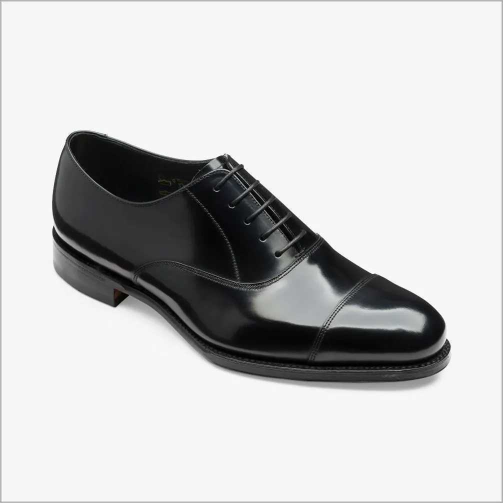 Loake Elgin Black Toe Cap Oxford@