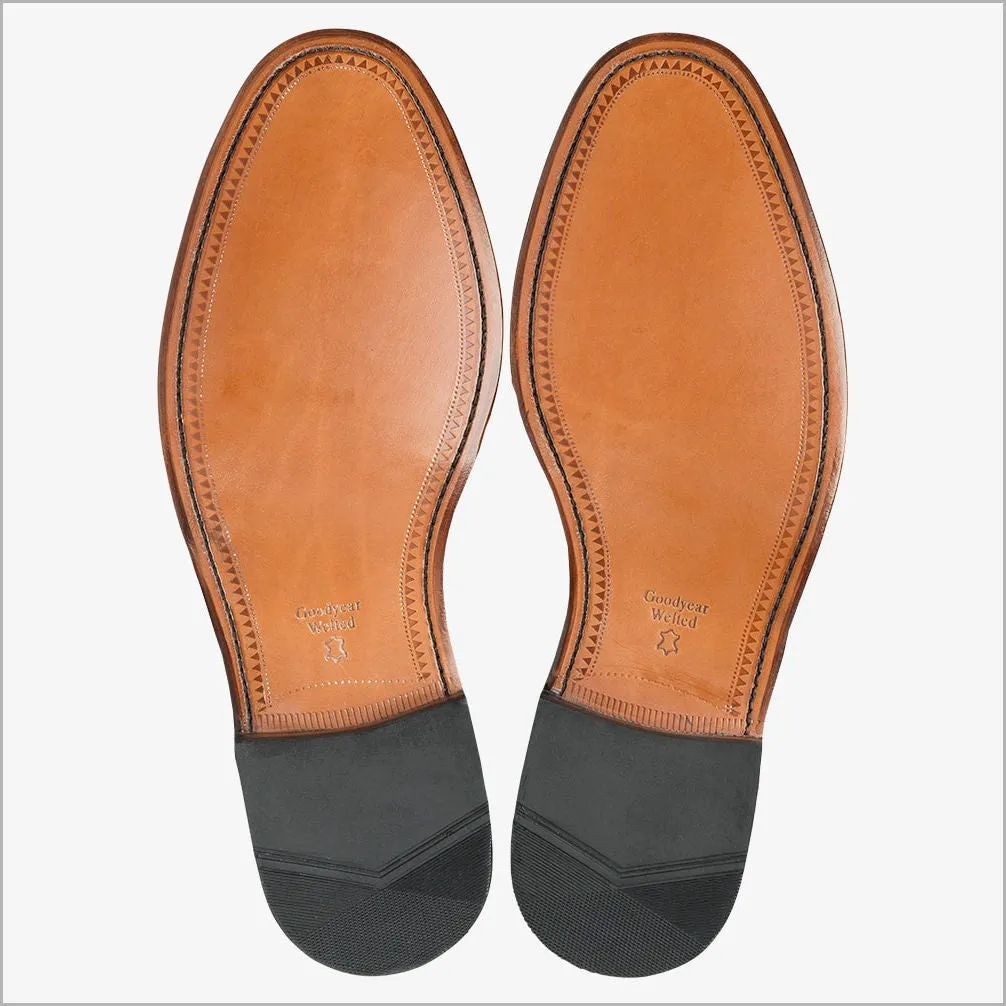 Loake Elgin Black Toe Cap Oxford@