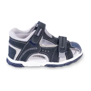 LORENZO grey toddler boy arch support sandals
