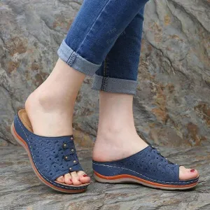 LOW-HEELED BUNION CORRECTOR ORTHOPEDIC SANDALS