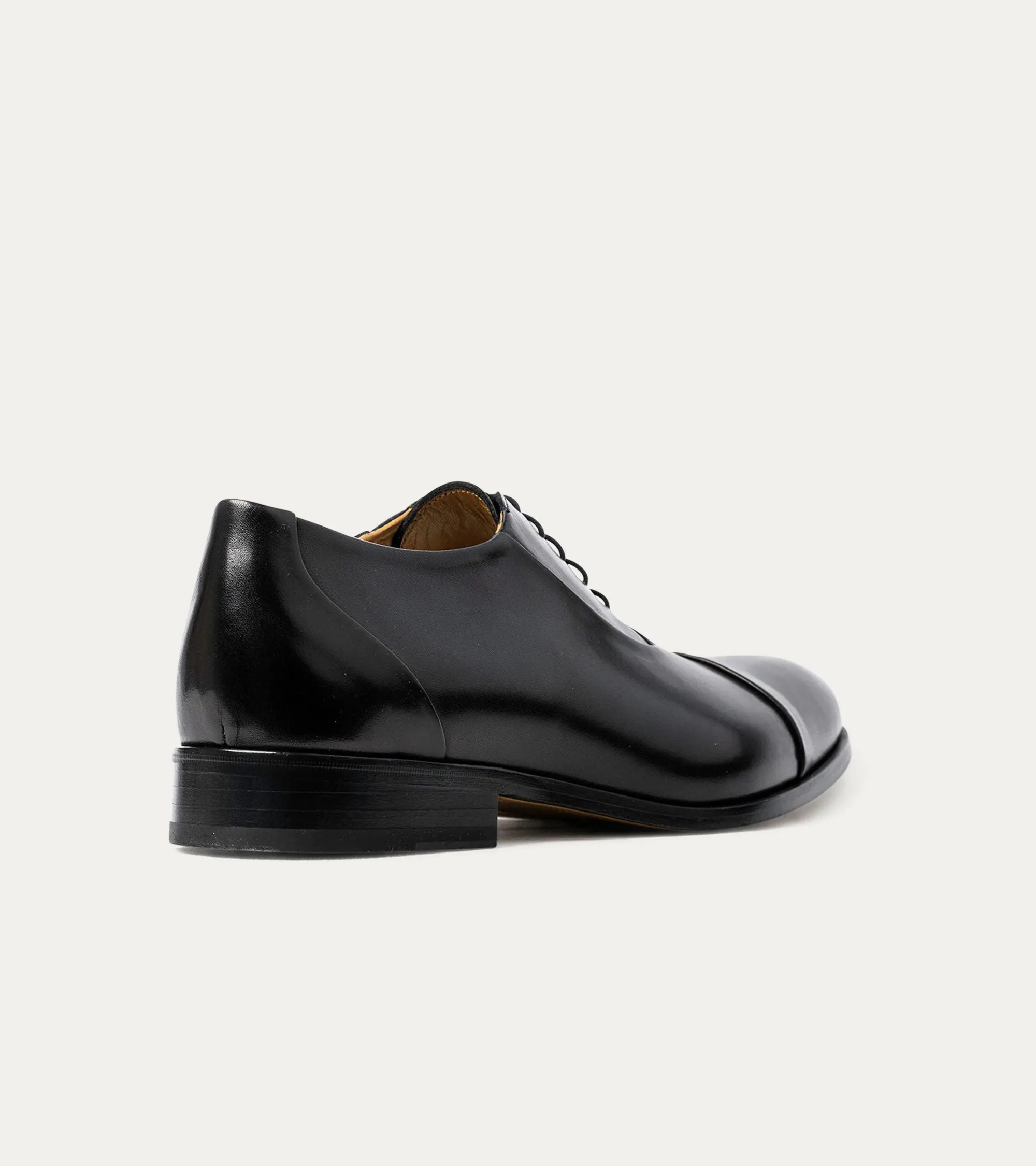 Matteo Cap Toe Oxford Black Antique
