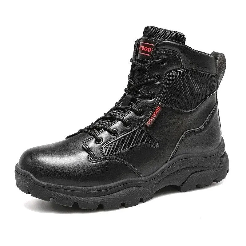 Men's Ankle Waterproof Military Boots