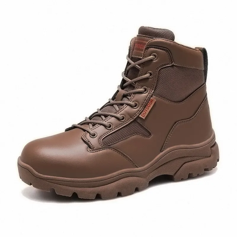 Men's Ankle Waterproof Military Boots