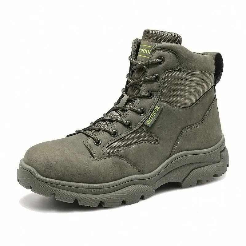 Men's Ankle Waterproof Military Boots
