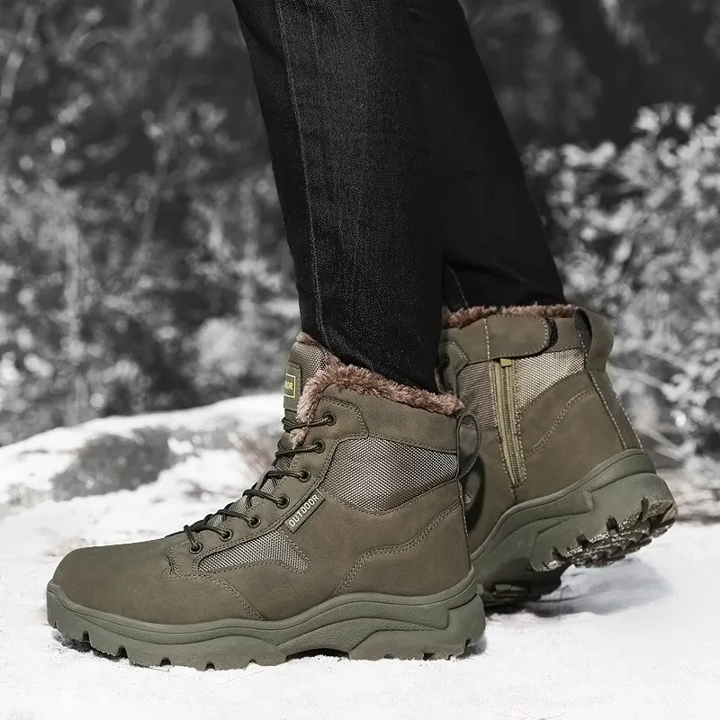 Men's Ankle Waterproof Military Boots