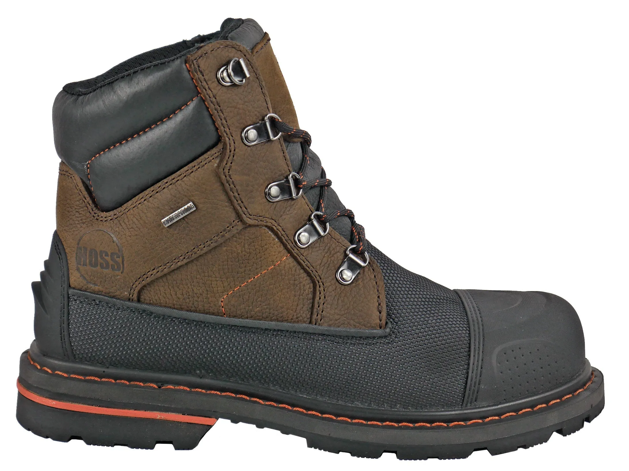 Men's Hoss 6" K-Tough Brown, EH, PR, SR, WP, Composite Toe Boot