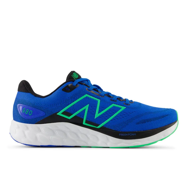 New Balance Men's Fresh Foam 680 v8 Running Shoes in BLUE OASIS