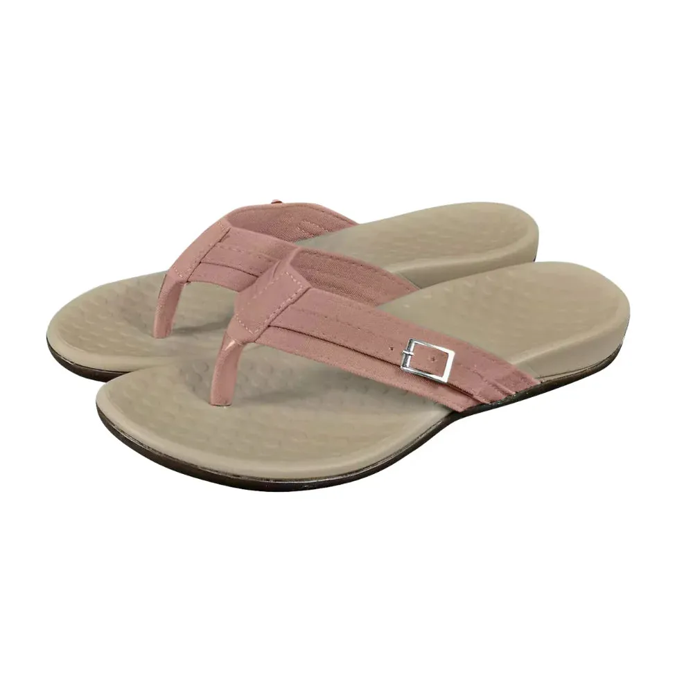 NEW Retails $54, Adjustable Straps Orthopedic Sandals, Pink, Sz 6