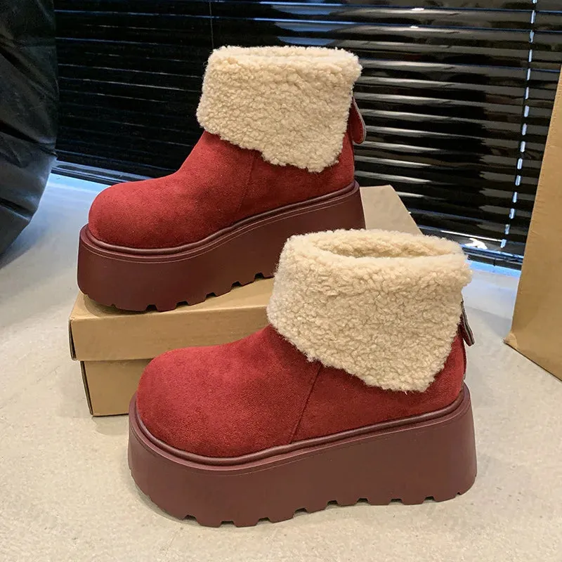 NOVA | Lined Platform Winter Boot