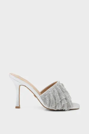 Party Wear Slip On I29293-Silver