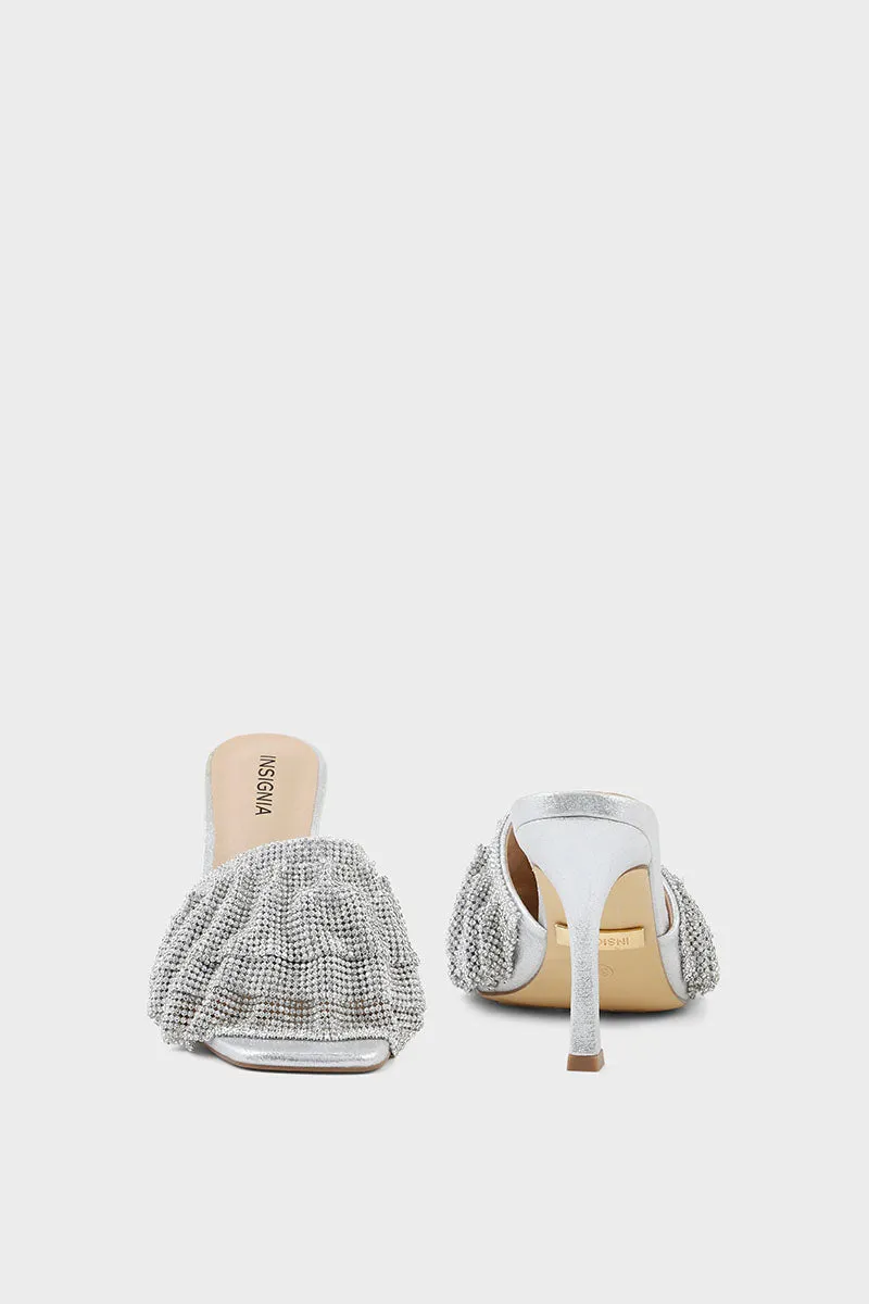 Party Wear Slip On I29293-Silver