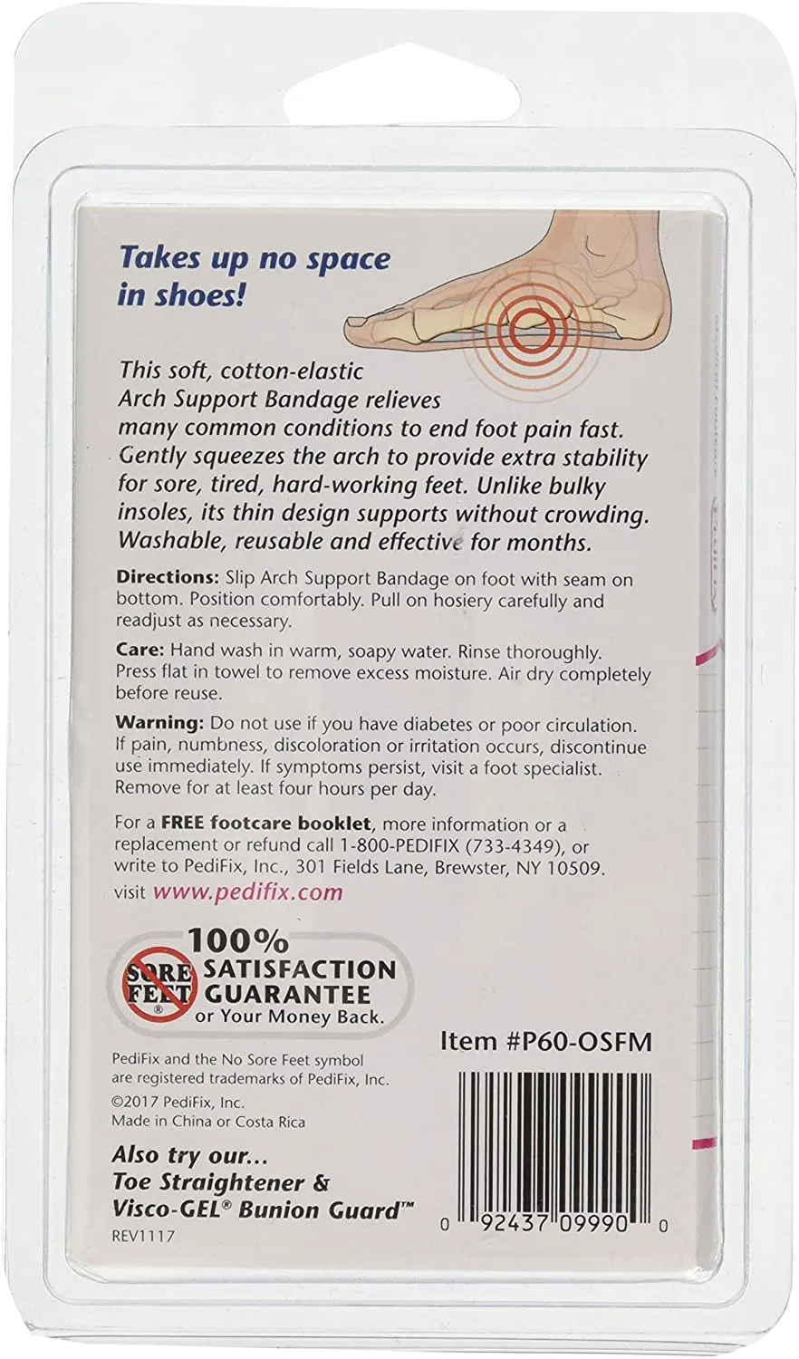 Pedifix Arch Support Bandage