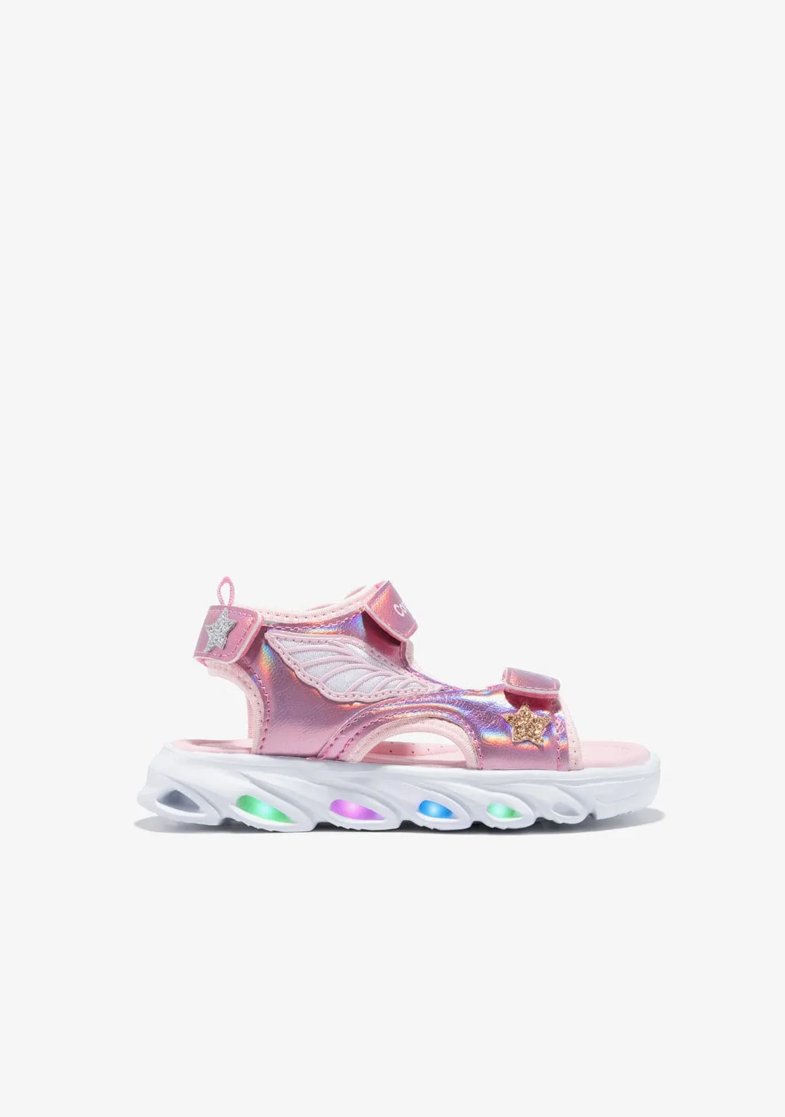 Pink With Lights Sport Sandals