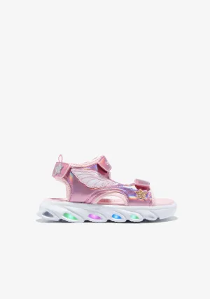 Pink With Lights Sport Sandals