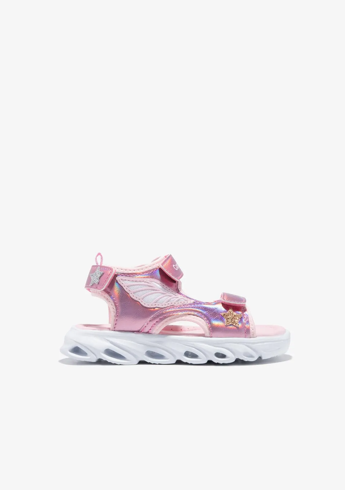 Pink With Lights Sport Sandals