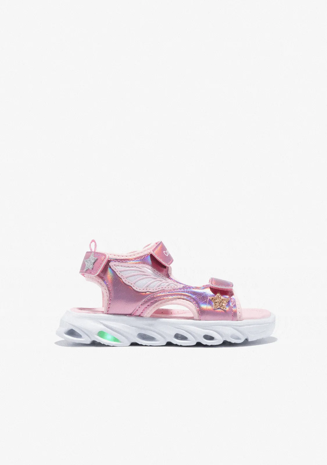 Pink With Lights Sport Sandals
