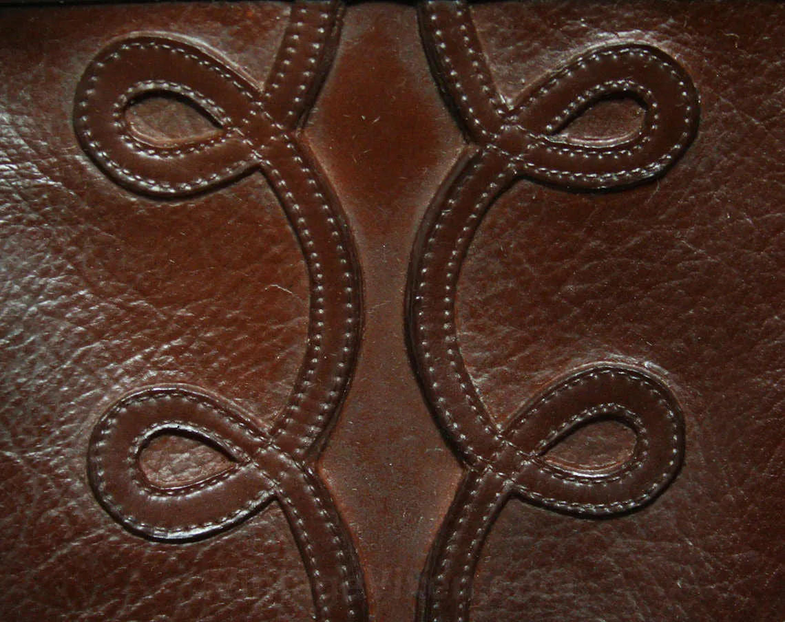 Size 6 Brown Boots - Victorian Inspired Galoshes - Trompe L'Oeil Soutache - 1960s Deadstock Winter Shoes - Waterproof Vinyl - Fleece Lined